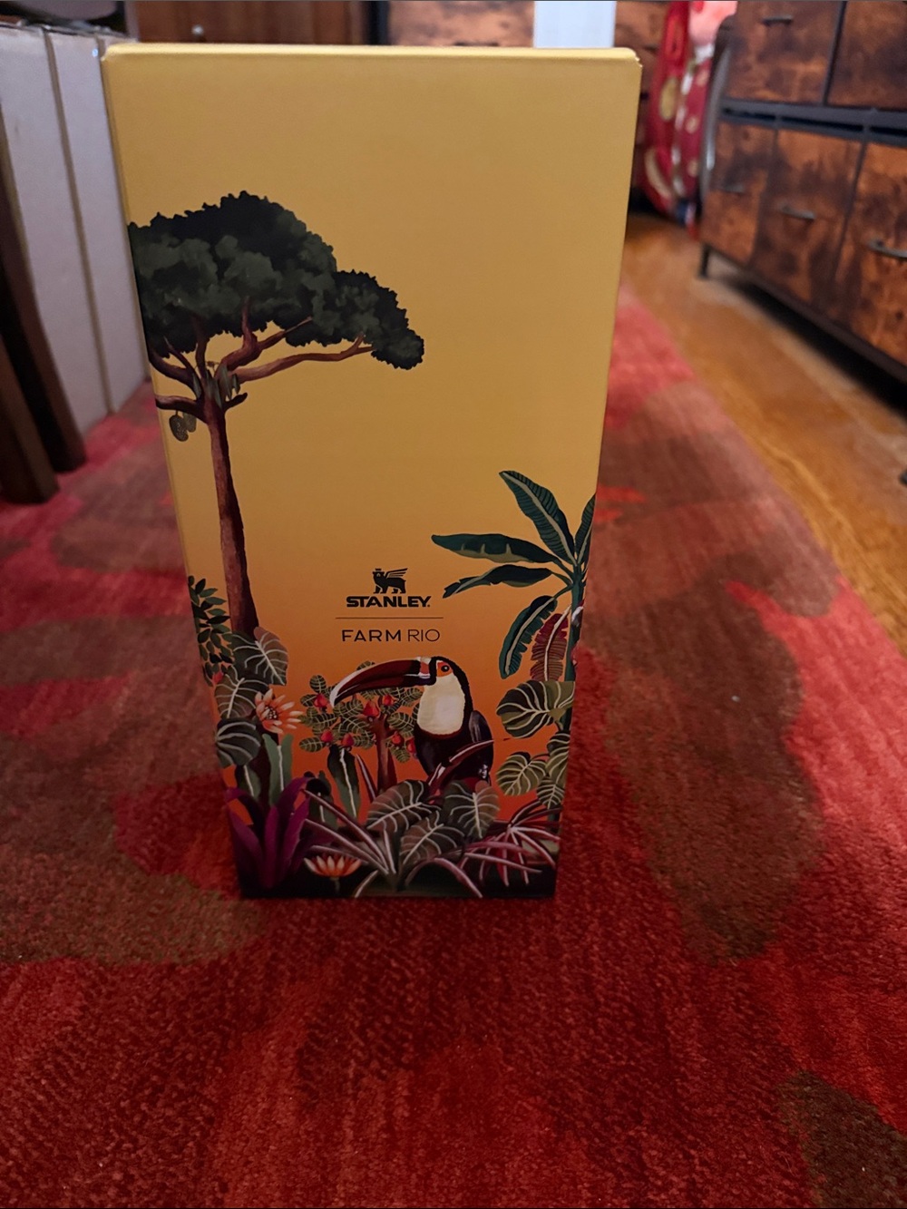Stanley Yellow Tropical Toucan Decorative Box